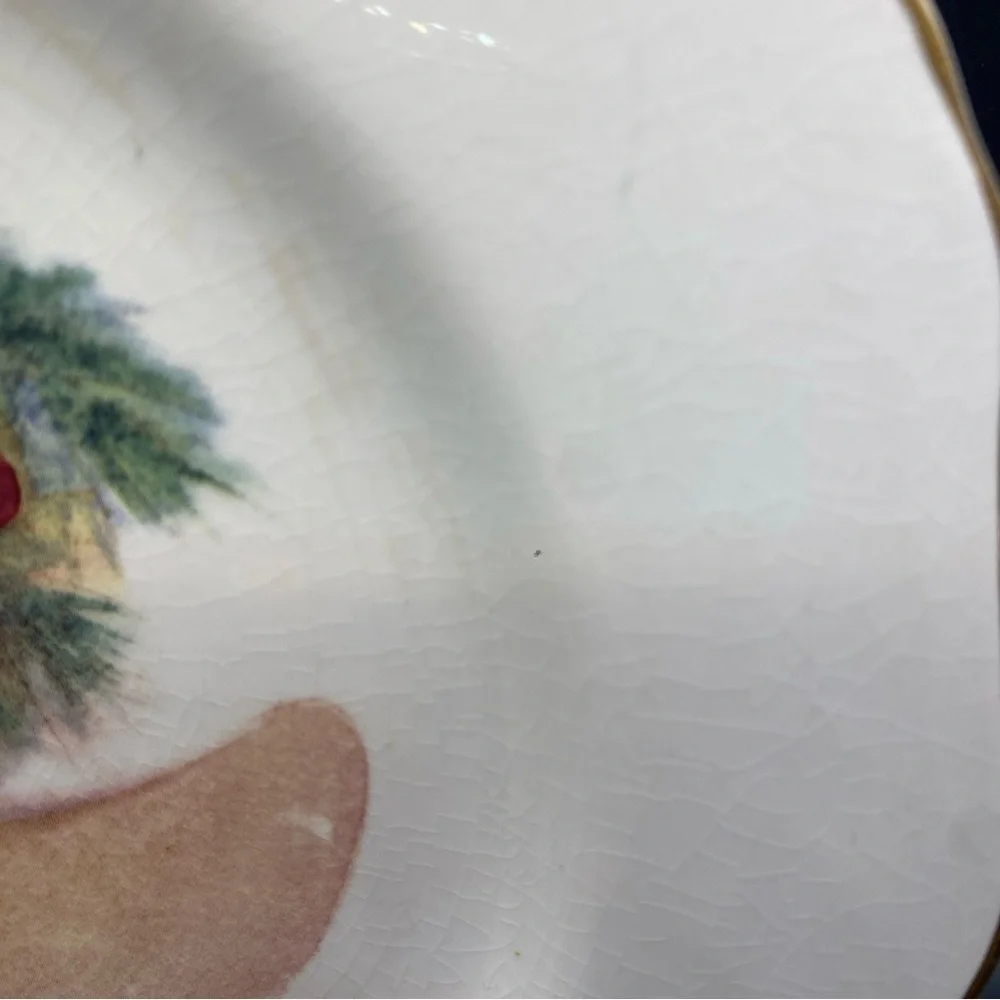 Disney‎ Direct VTG RARE Holiday Lunch/ Salad 8 5/8” Plate Retired Dumbo
